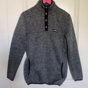 Simply Southern‎ 1/4 Snap Fleece Gray